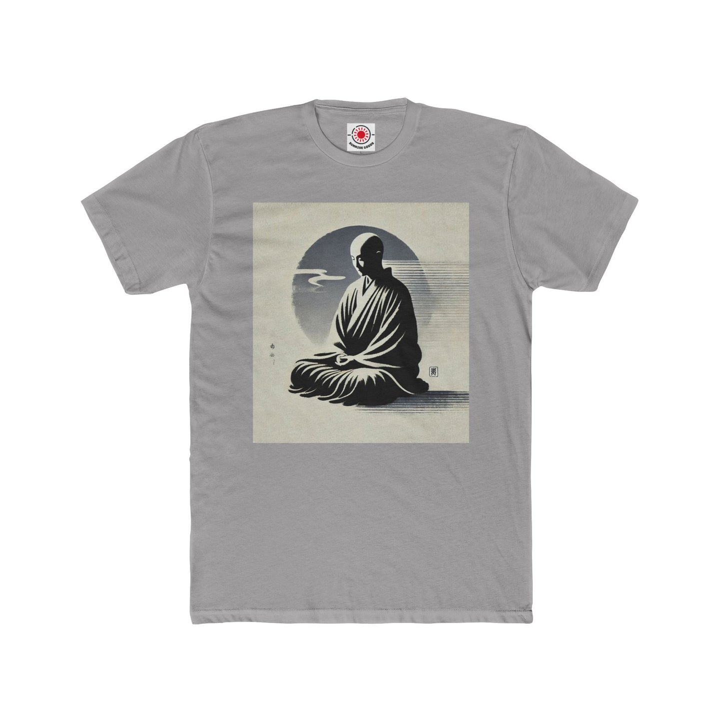 Buddhist Monk Unisex Cotton Crew Tee