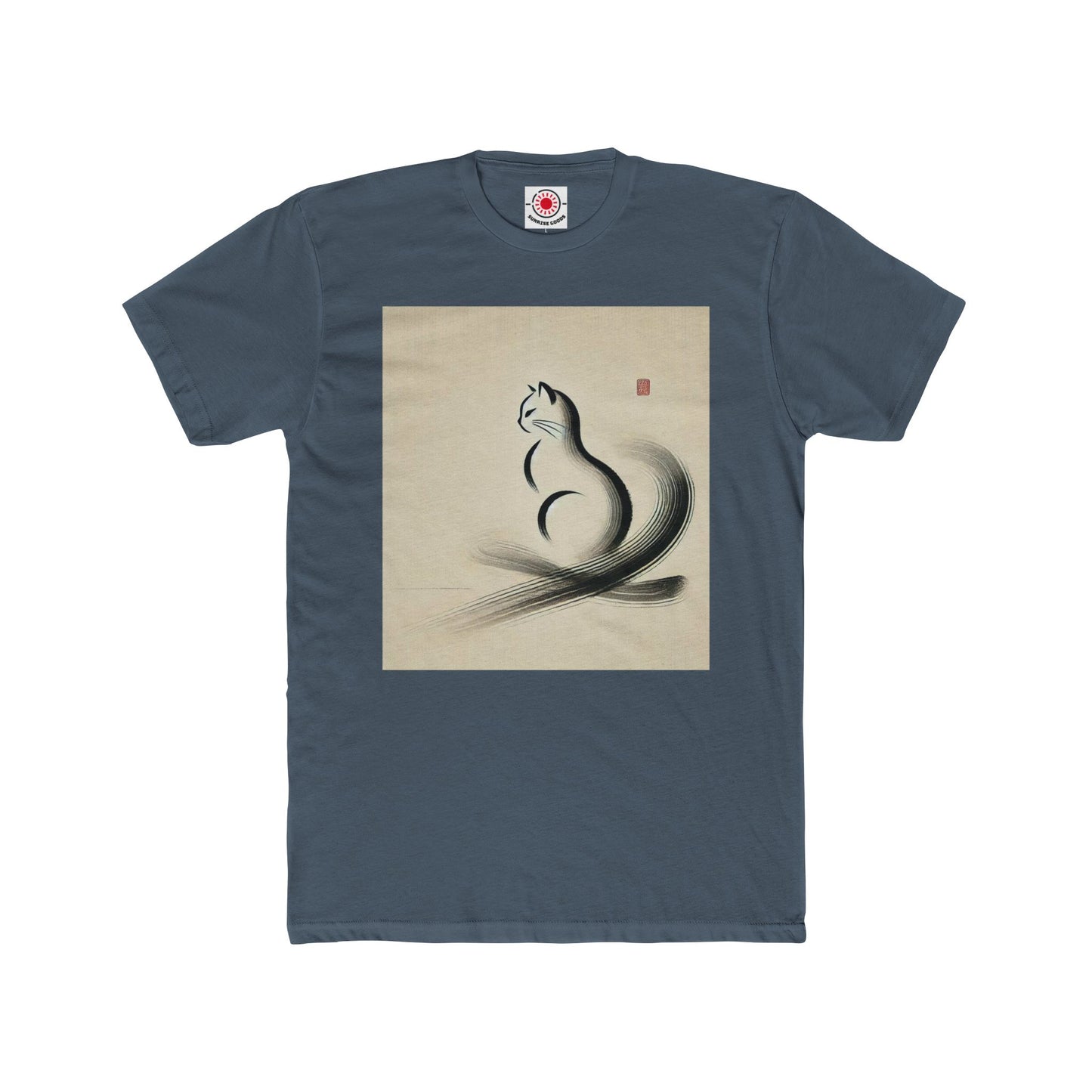 Cat Unisex Cotton Crew Tee