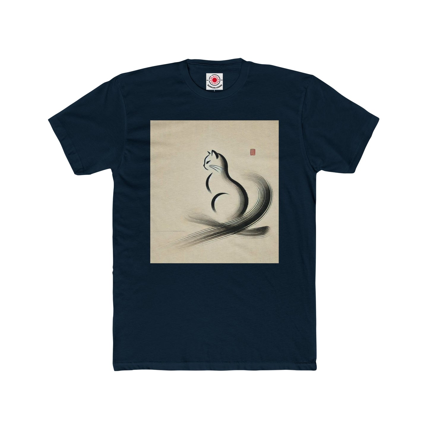 Cat Unisex Cotton Crew Tee