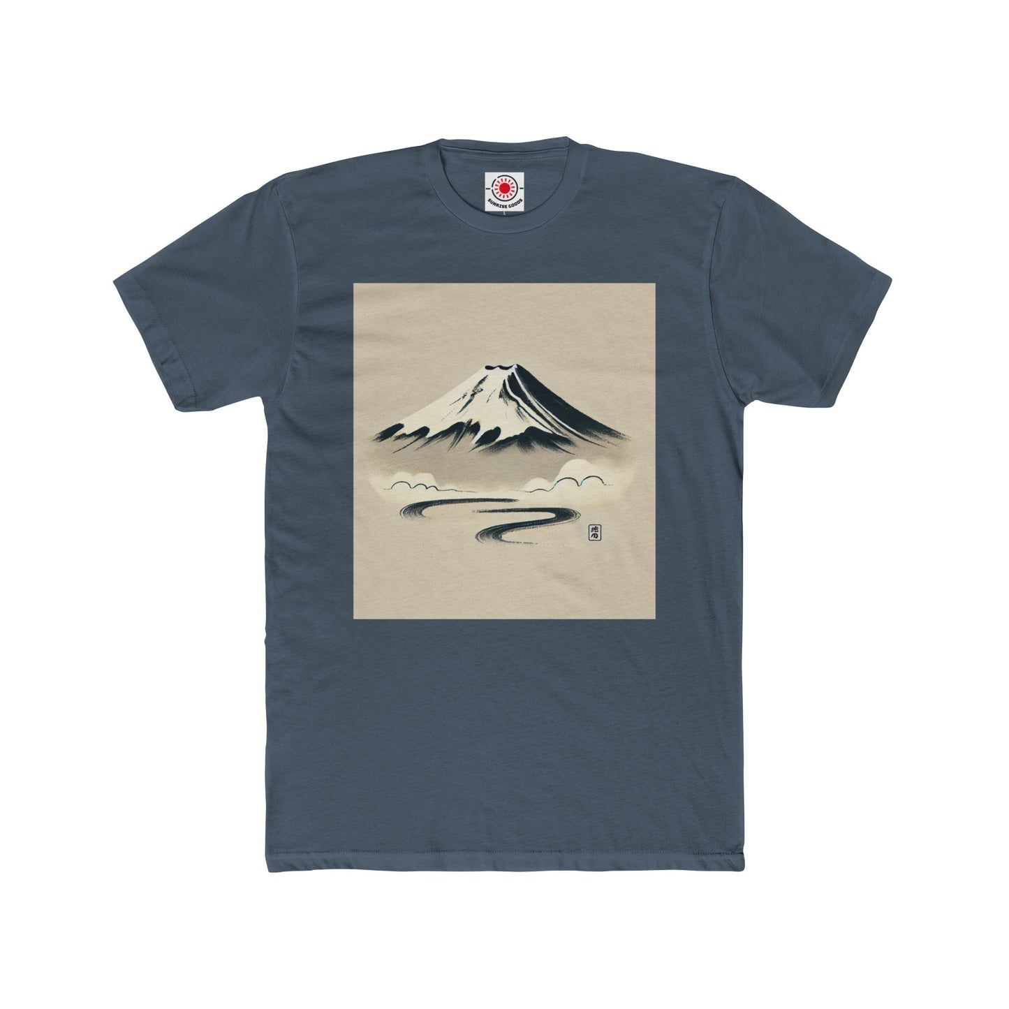 MountFuji Unisex Cotton Crew Tee