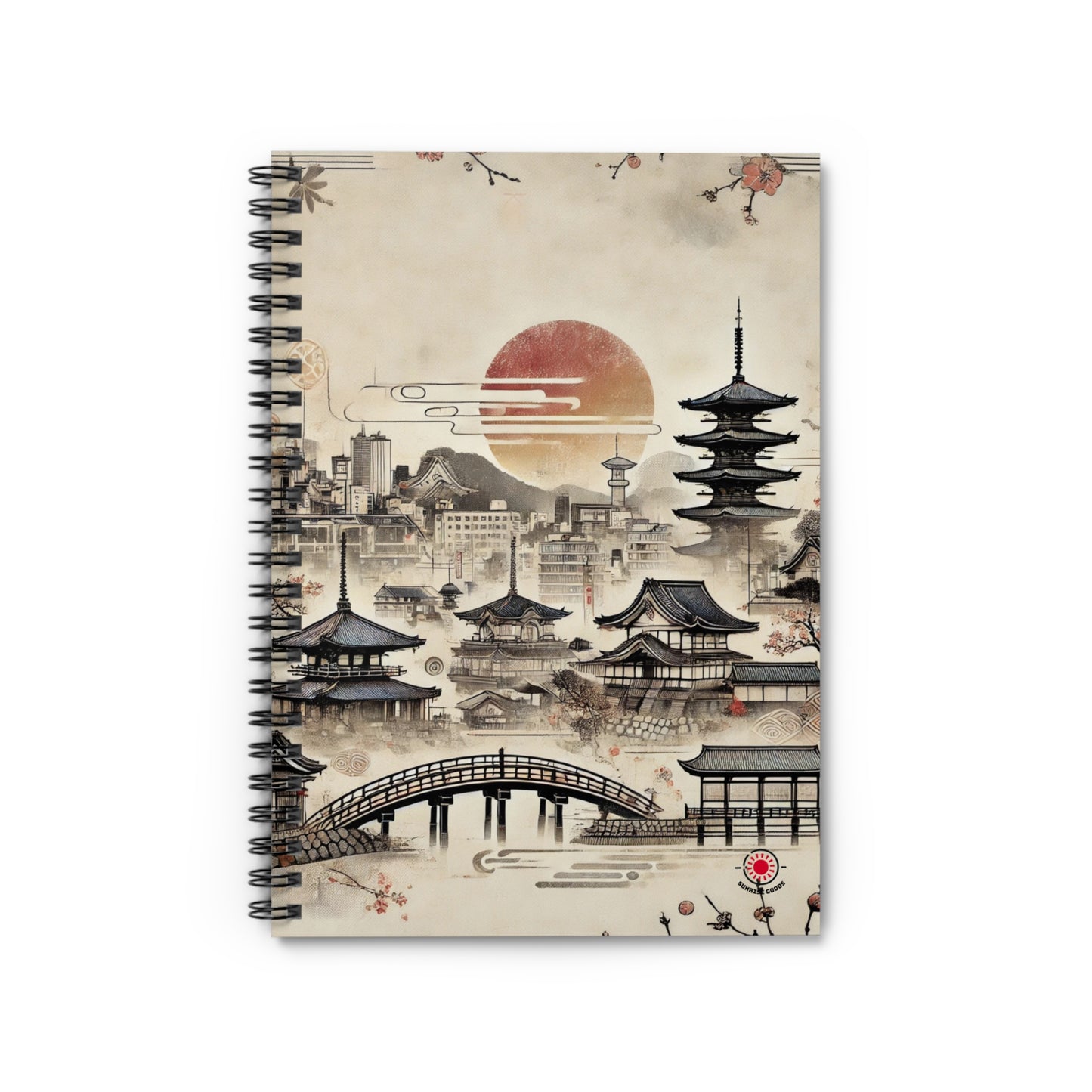 Kyoto Spiral Notebook - Ruled Line