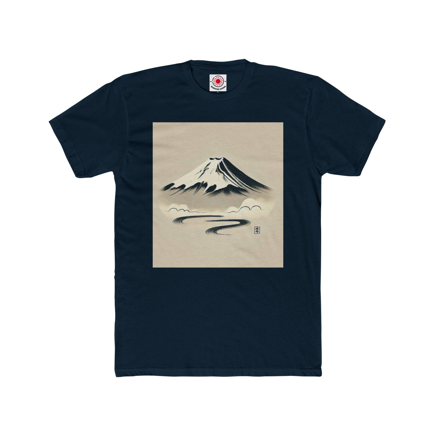 MountFuji Unisex Cotton Crew Tee