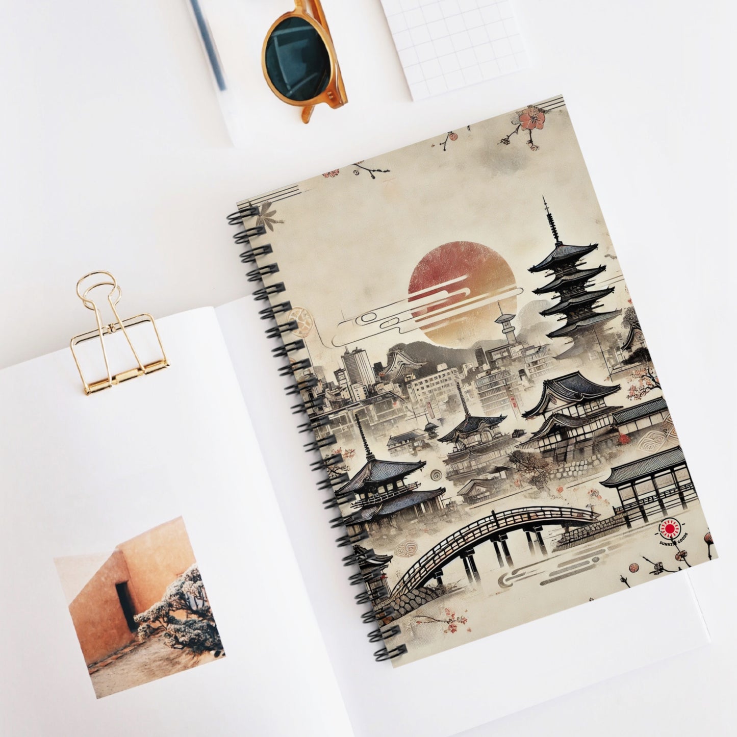 Kyoto Spiral Notebook - Ruled Line