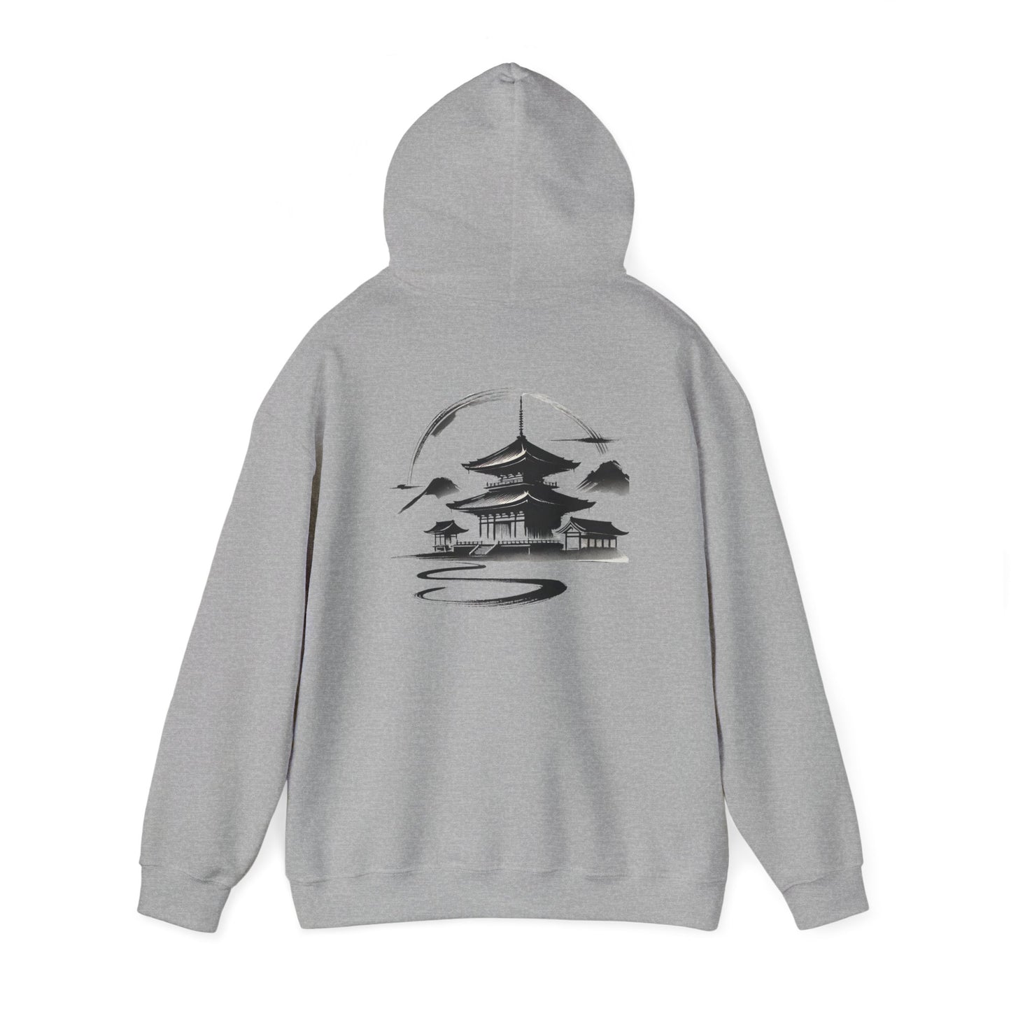 Pagoda back Unisex Heavy Blend™ Hooded Sweatshirt