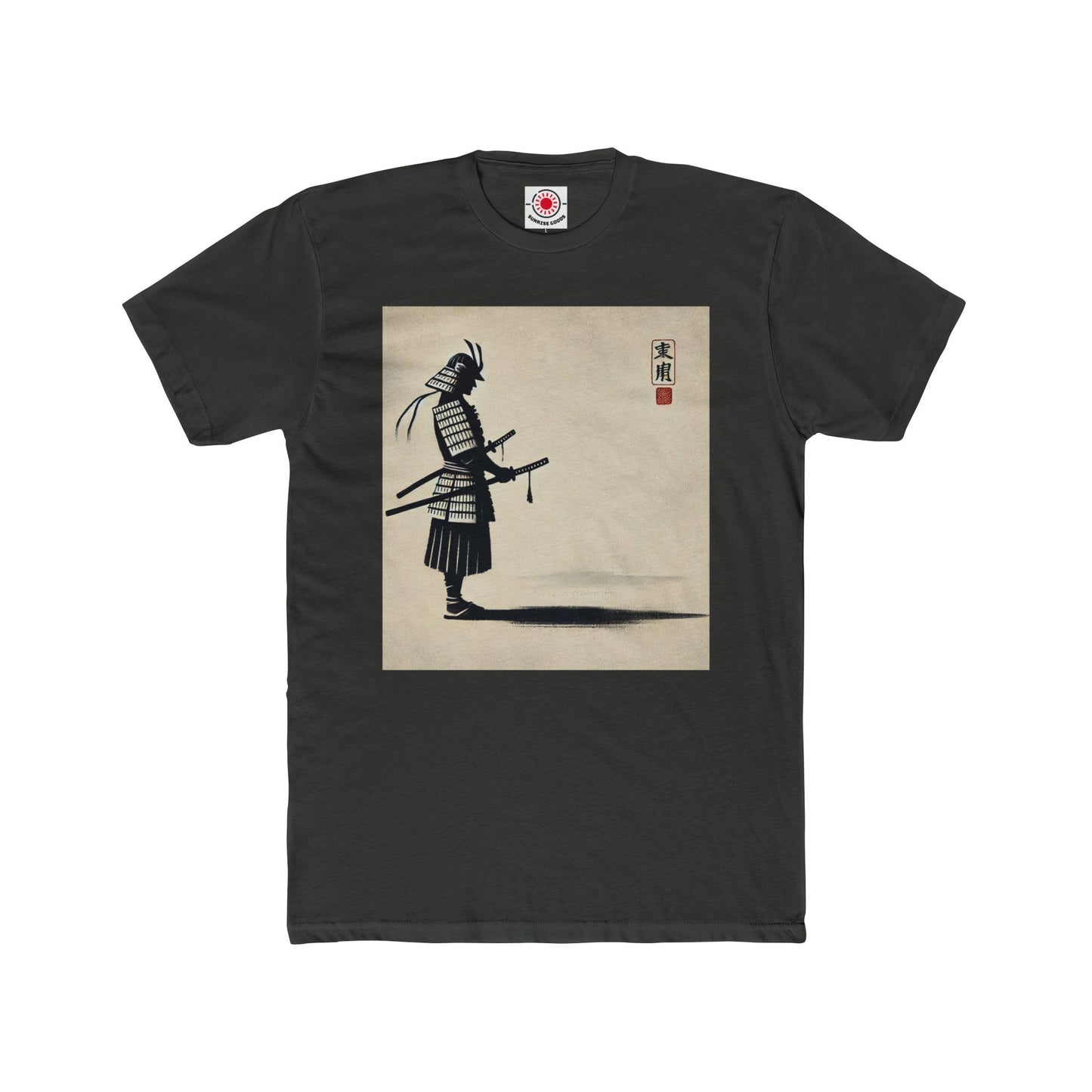 Samurai side Unisex Cotton Crew Tee