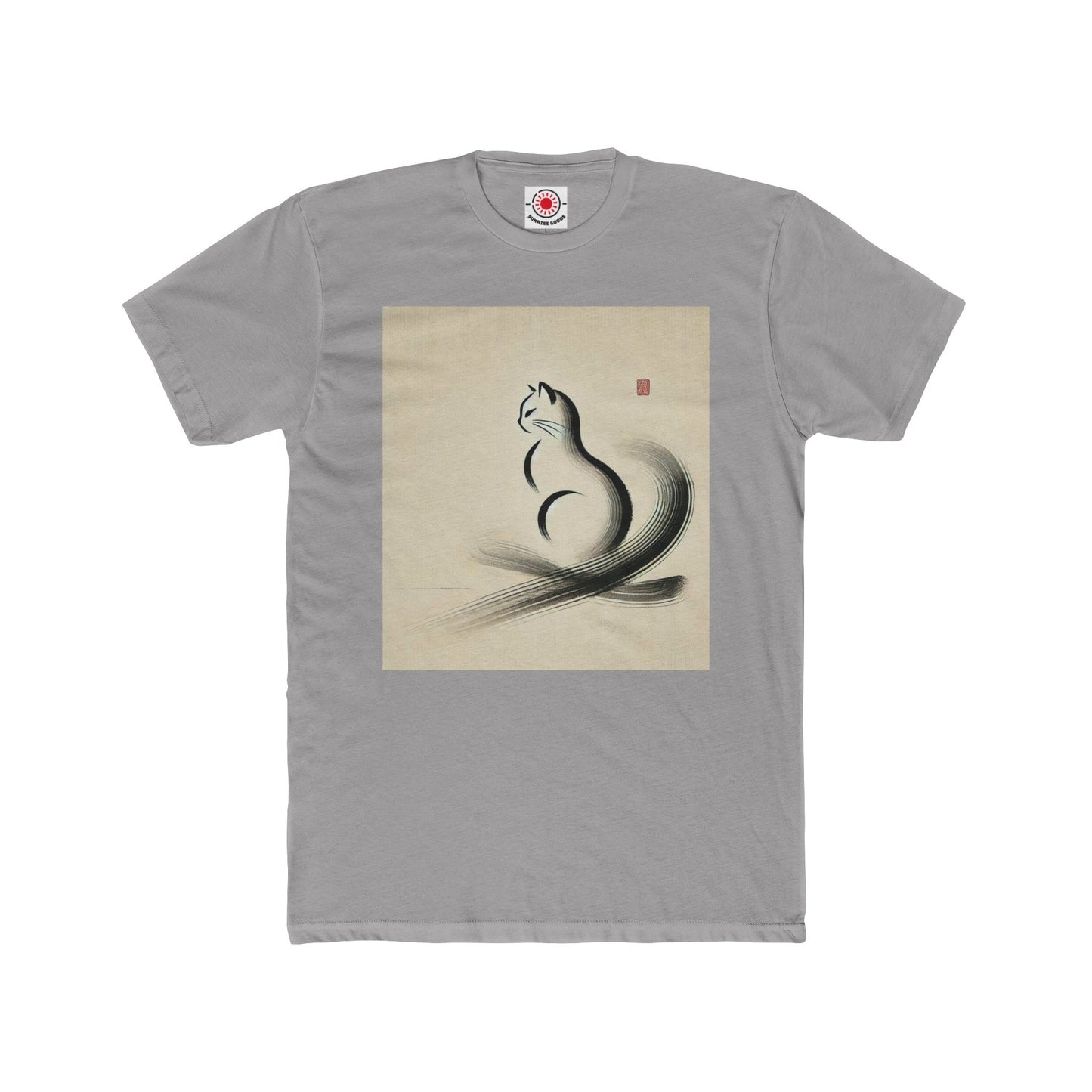 Cat Unisex Cotton Crew Tee