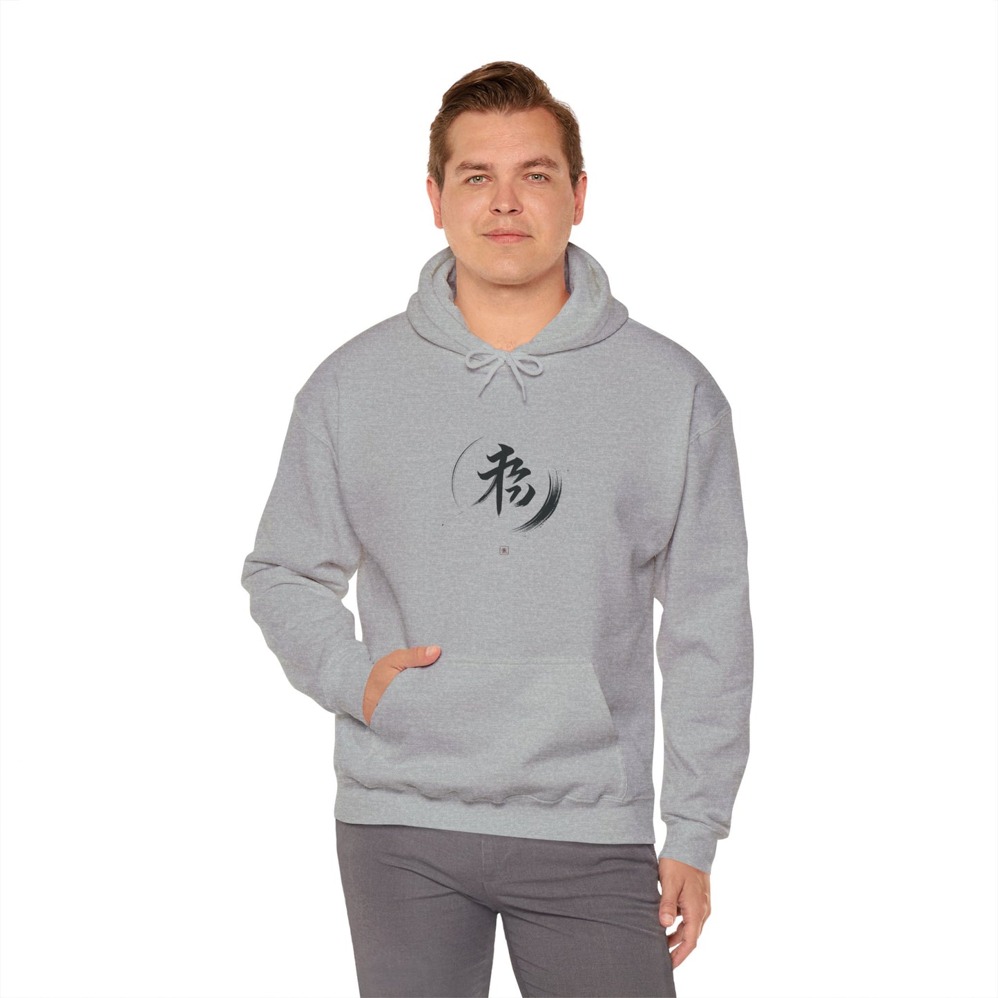 Japanese "Luck" Unisex Heavy Blend™ Hooded Sweatshirt
