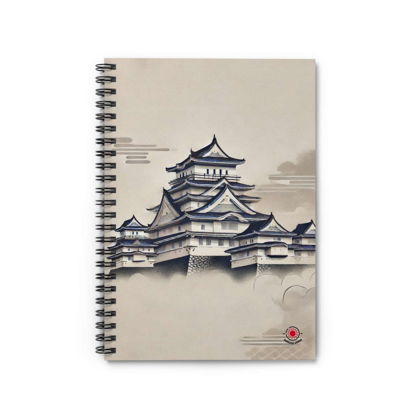 Castle Spiral Notebook - Ruled Line