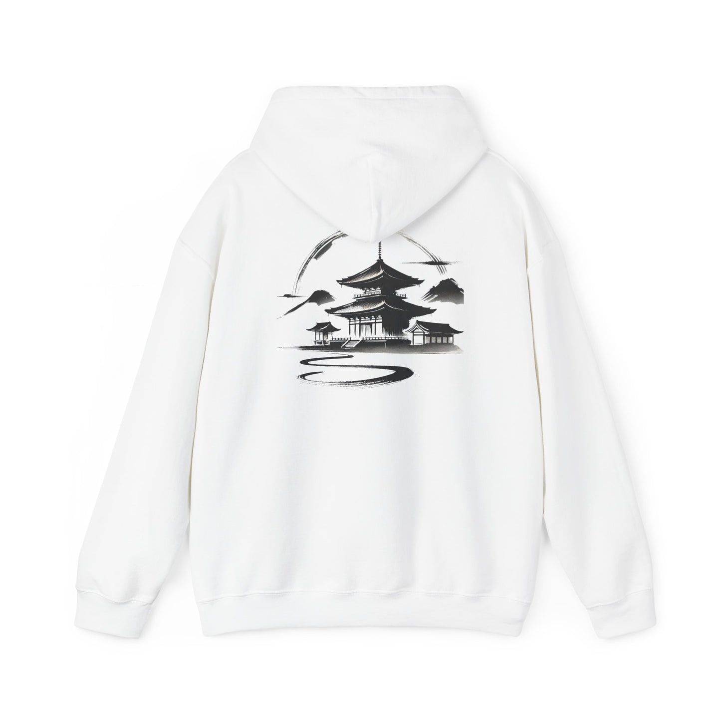 Pagoda back Unisex Heavy Blend™ Hooded Sweatshirt