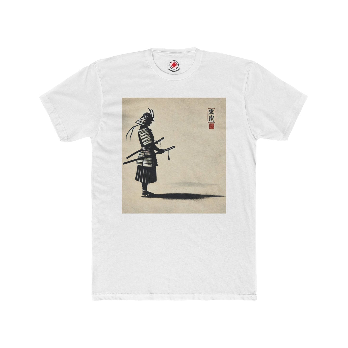 Samurai side Unisex Cotton Crew Tee