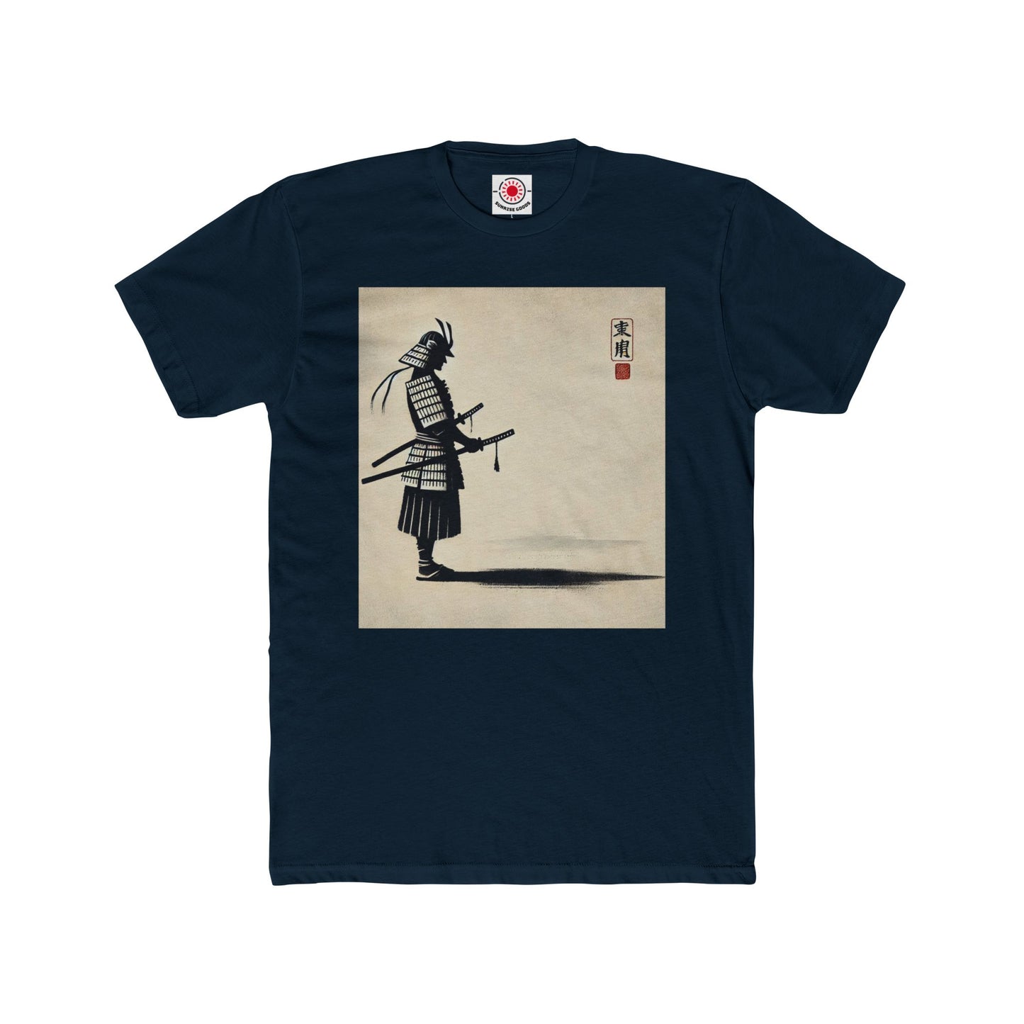 Samurai side Unisex Cotton Crew Tee
