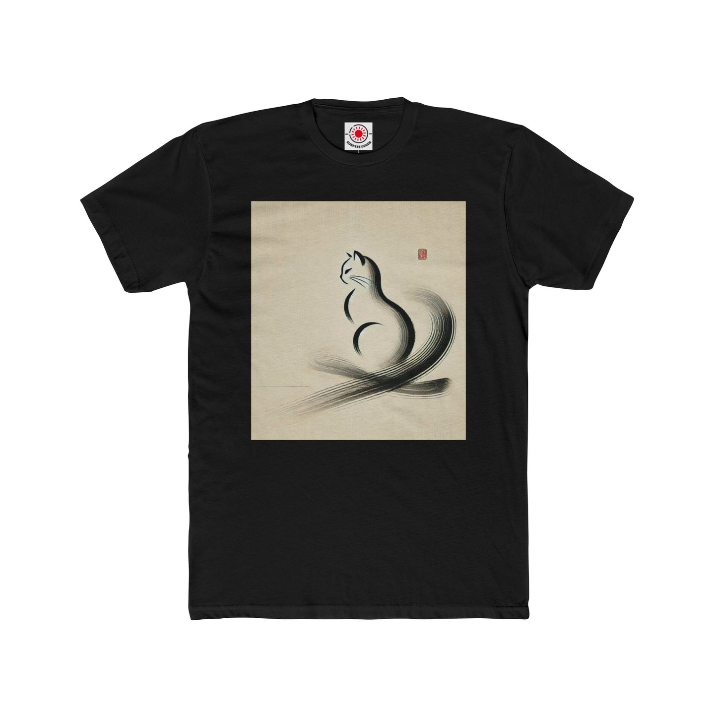 Cat Unisex Cotton Crew Tee