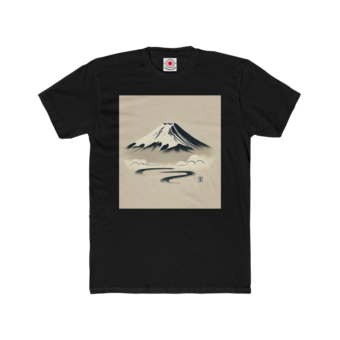 MountFuji Unisex Cotton Crew Tee
