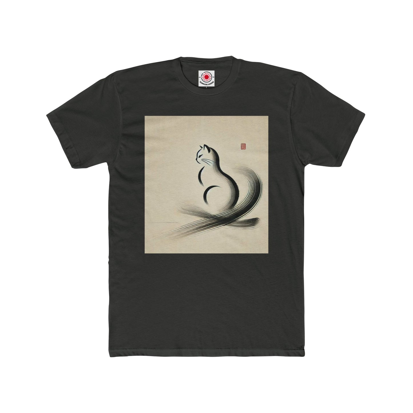 Cat Unisex Cotton Crew Tee