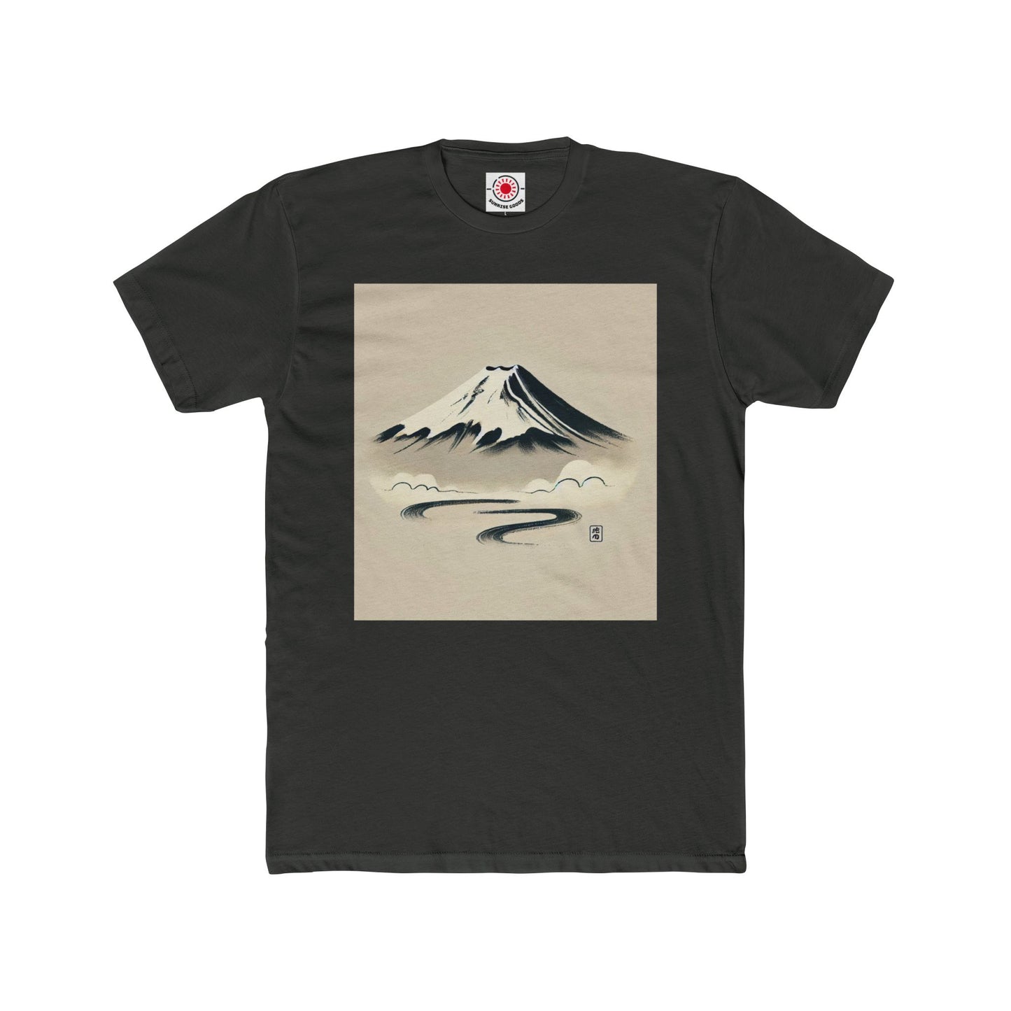 MountFuji Unisex Cotton Crew Tee