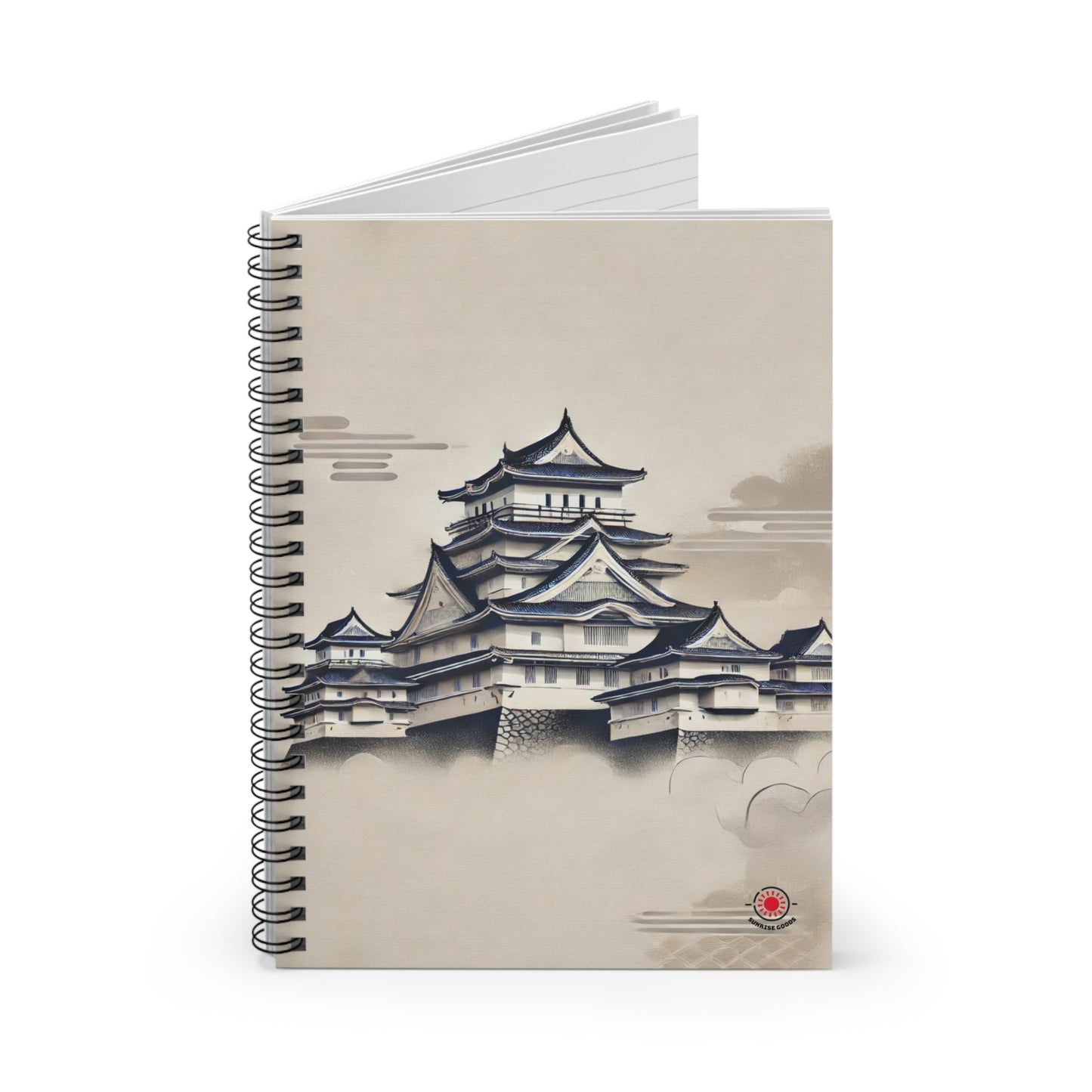 Castle Spiral Notebook - Ruled Line