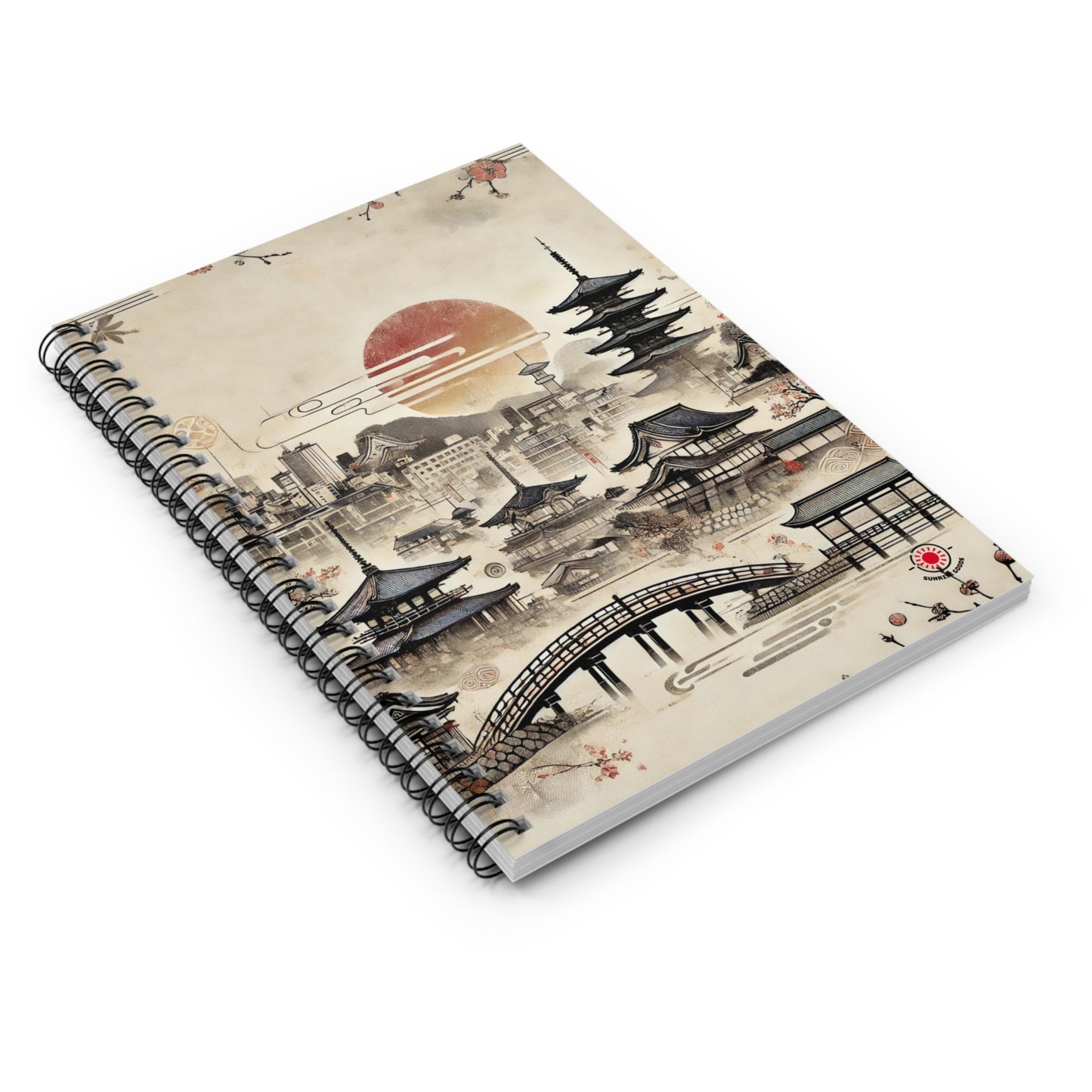 Kyoto Spiral Notebook - Ruled Line