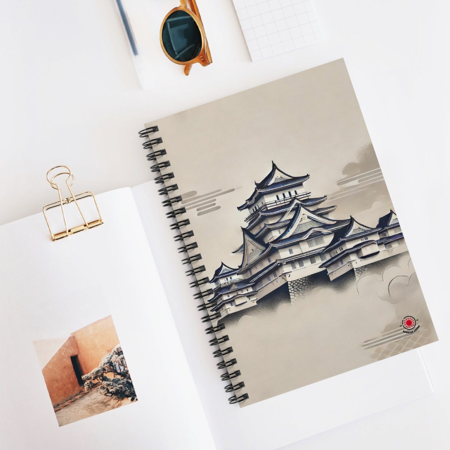 Castle Spiral Notebook - Ruled Line