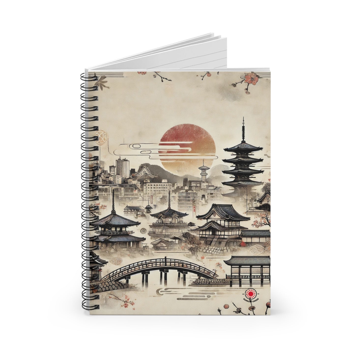 Kyoto Spiral Notebook - Ruled Line