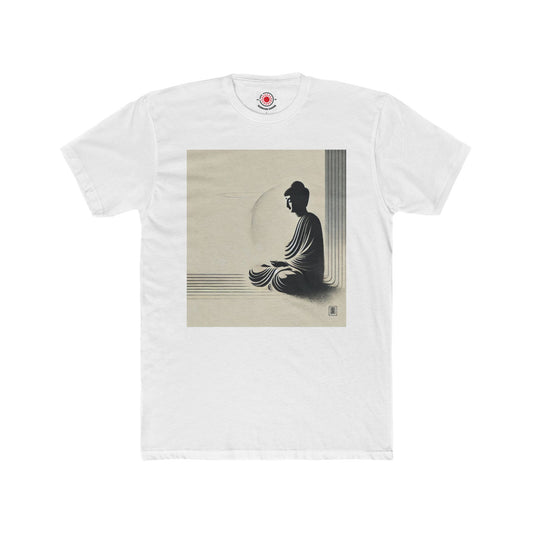 Buddha side Unisex Cotton Crew Tee