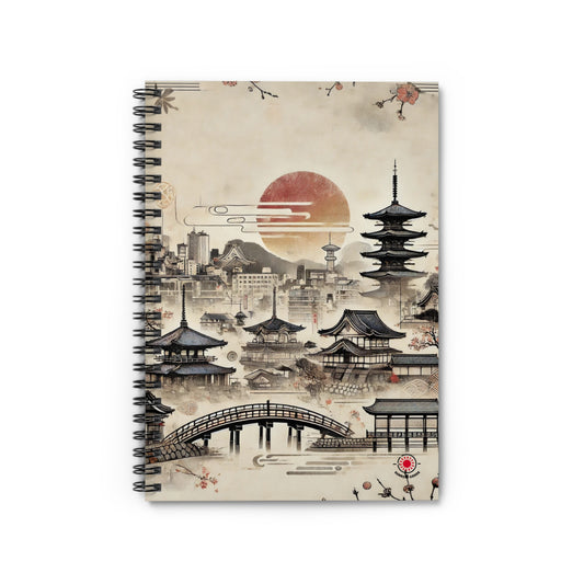 Kyoto Spiral Notebook - Ruled Line