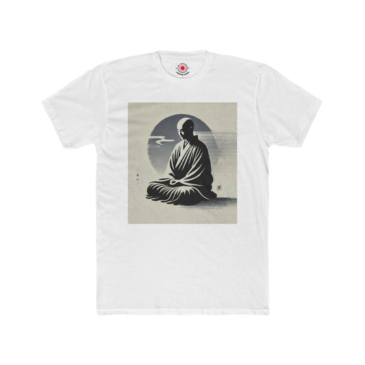 Buddhist Monk Unisex Cotton Crew Tee