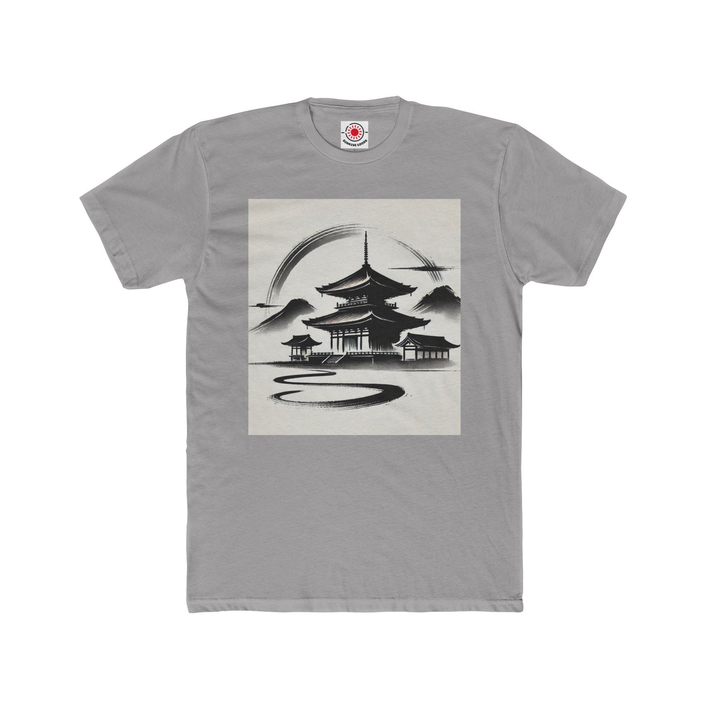 Pagoda Unisex Cotton Crew Tee