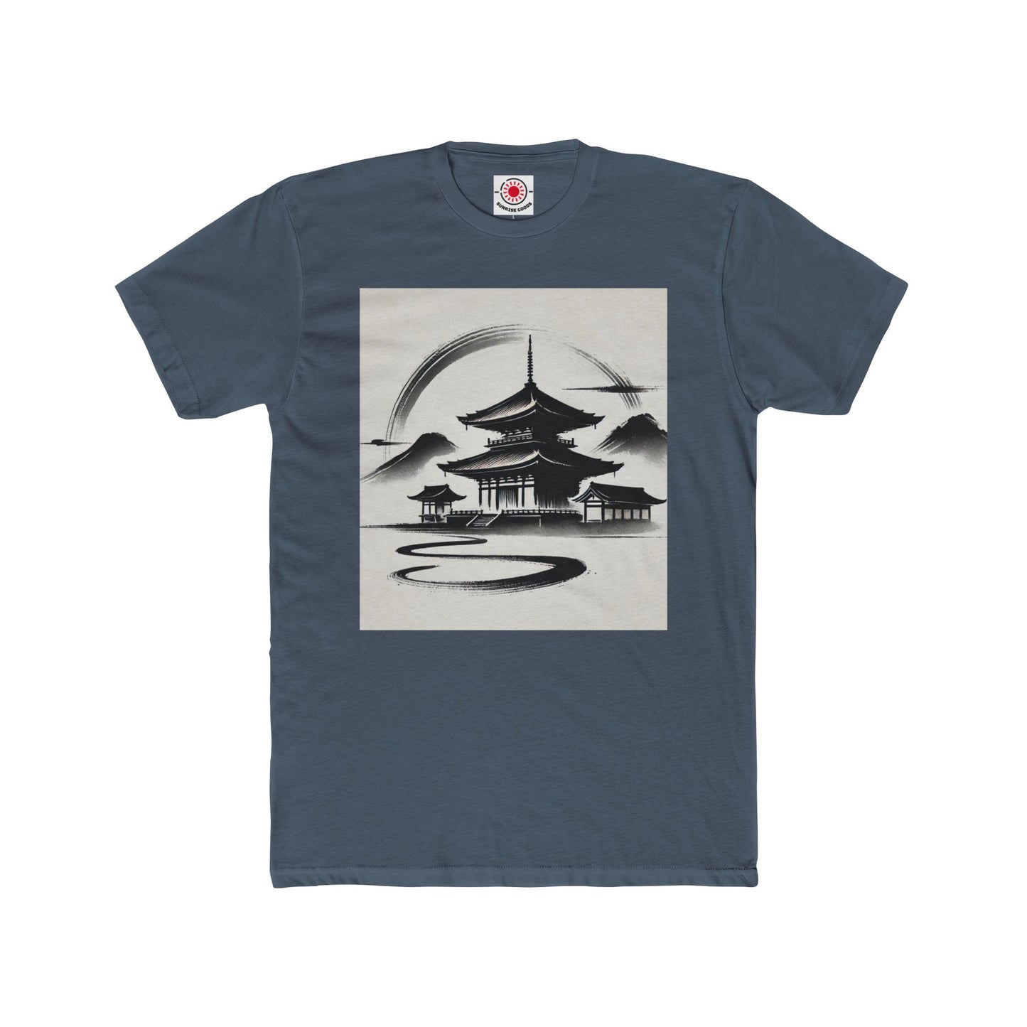Pagoda Unisex Cotton Crew Tee