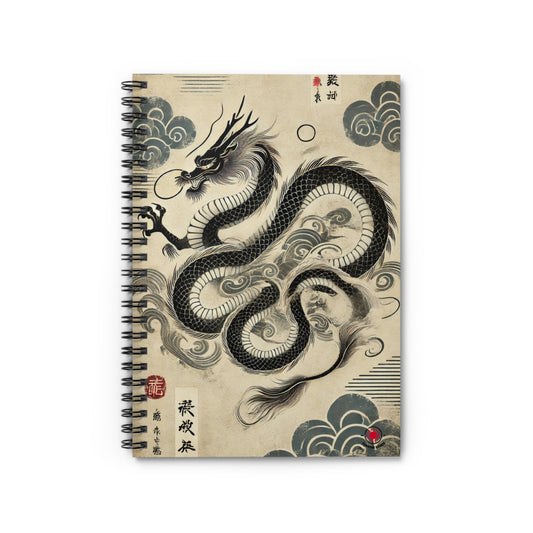 Dragon Spiral Notebook - Ruled Line