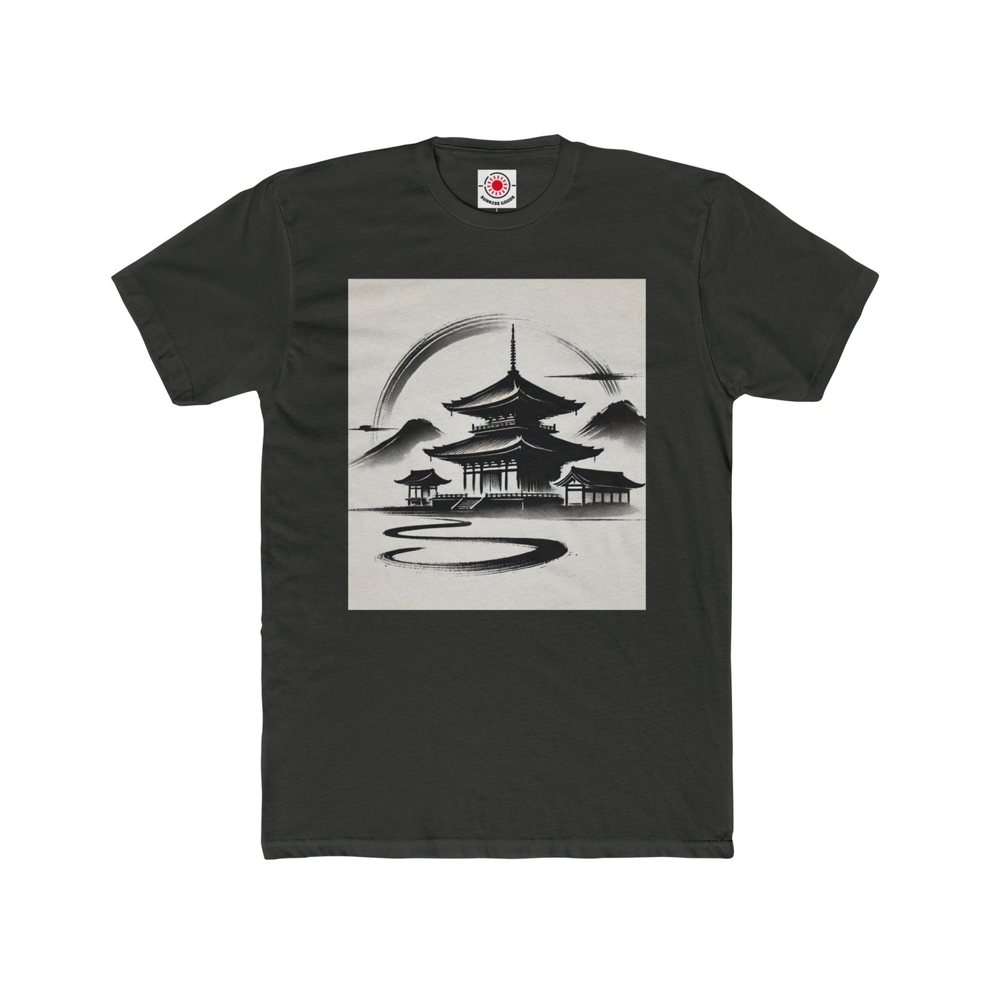 Pagoda Unisex Cotton Crew Tee