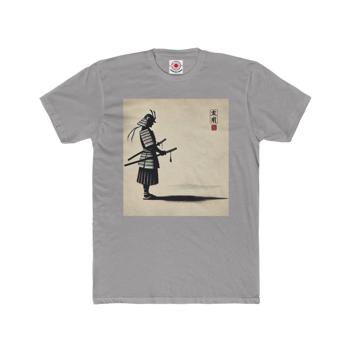 Samurai side Unisex Cotton Crew Tee