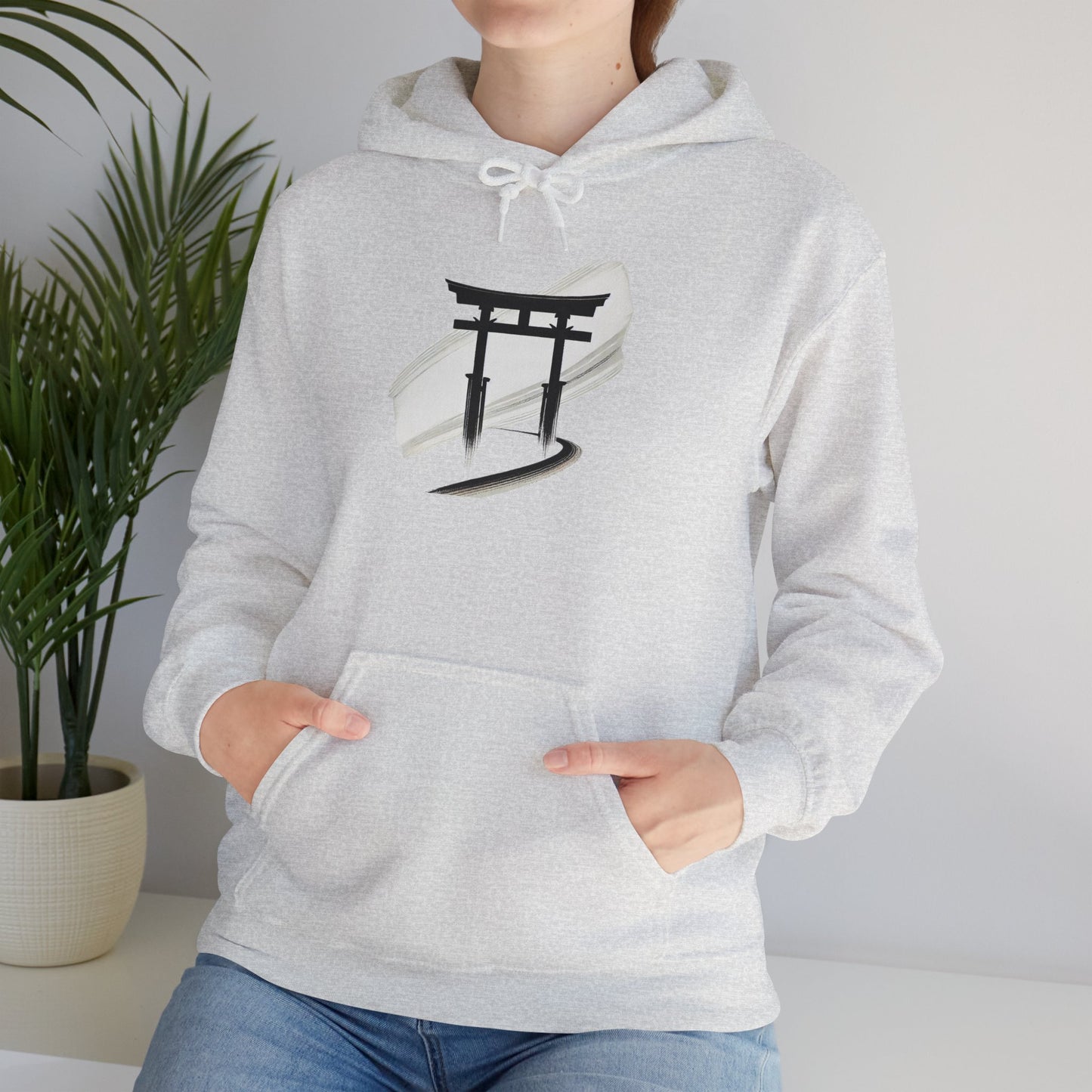 Torii front Unisex Heavy Blend™ Hooded Sweatshirt