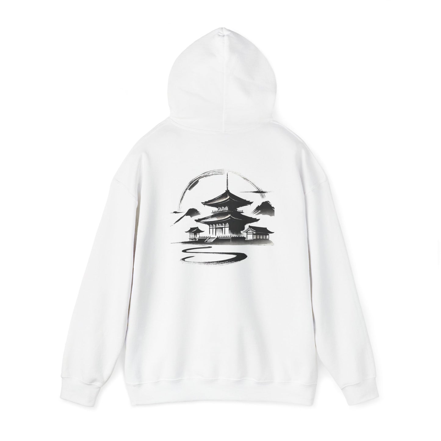 Pagoda back Unisex Heavy Blend™ Hooded Sweatshirt