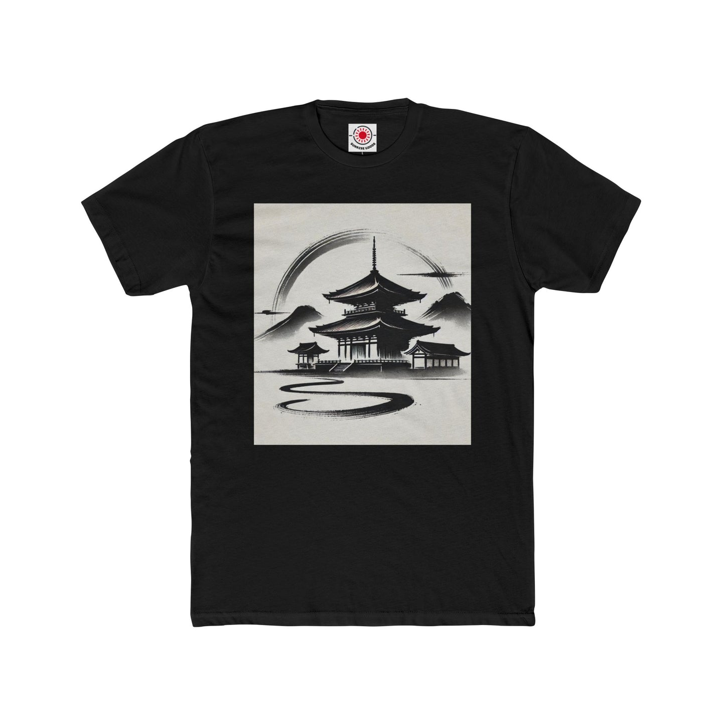 Pagoda Unisex Cotton Crew Tee
