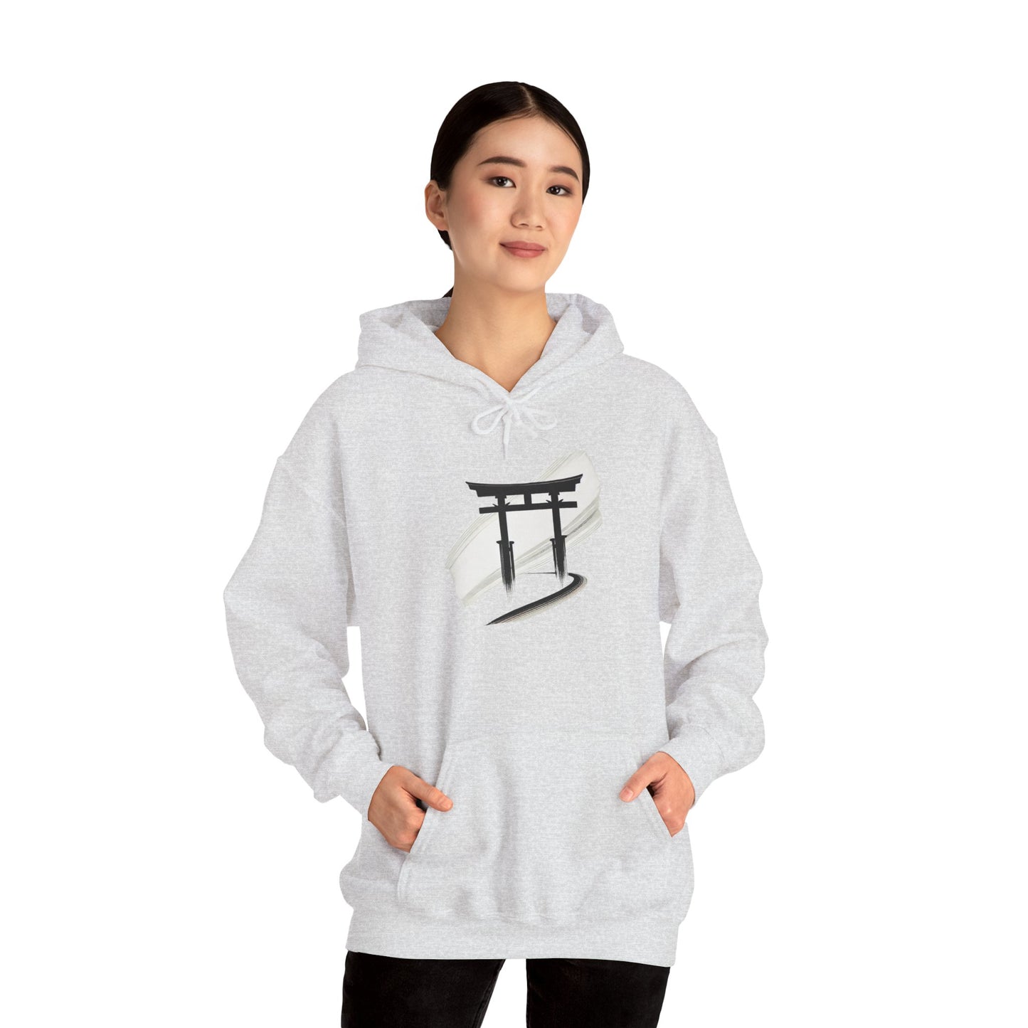 Torii front Unisex Heavy Blend™ Hooded Sweatshirt