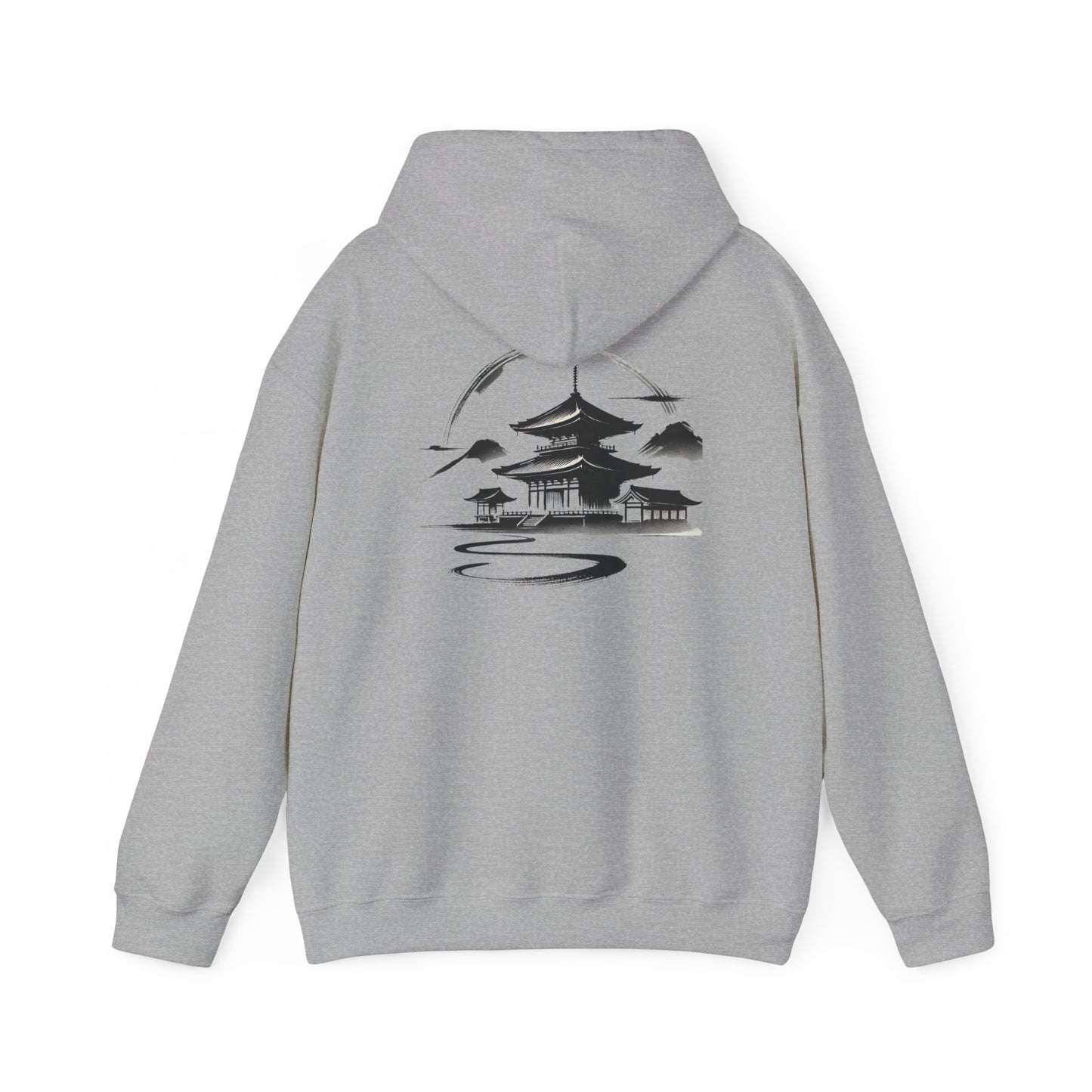 Pagoda back Unisex Heavy Blend™ Hooded Sweatshirt
