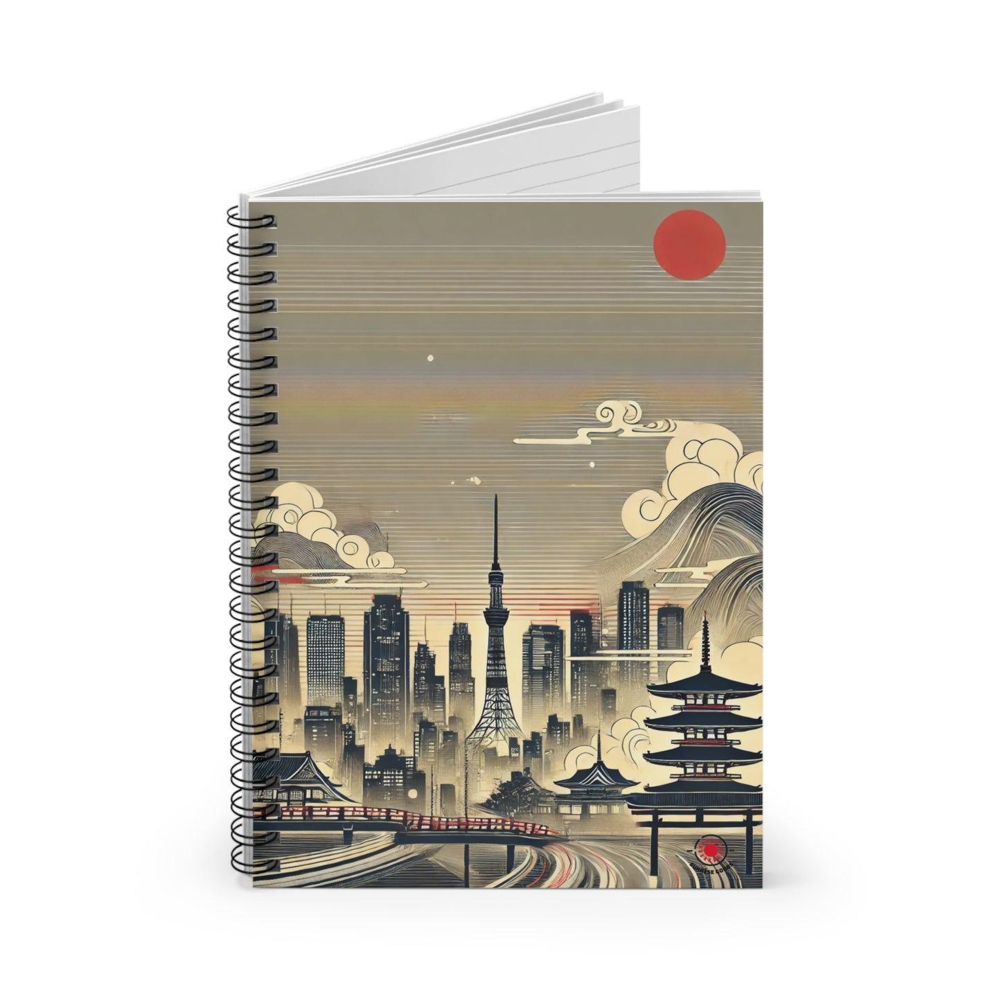 Tokyo Spiral Notebook - Ruled Line