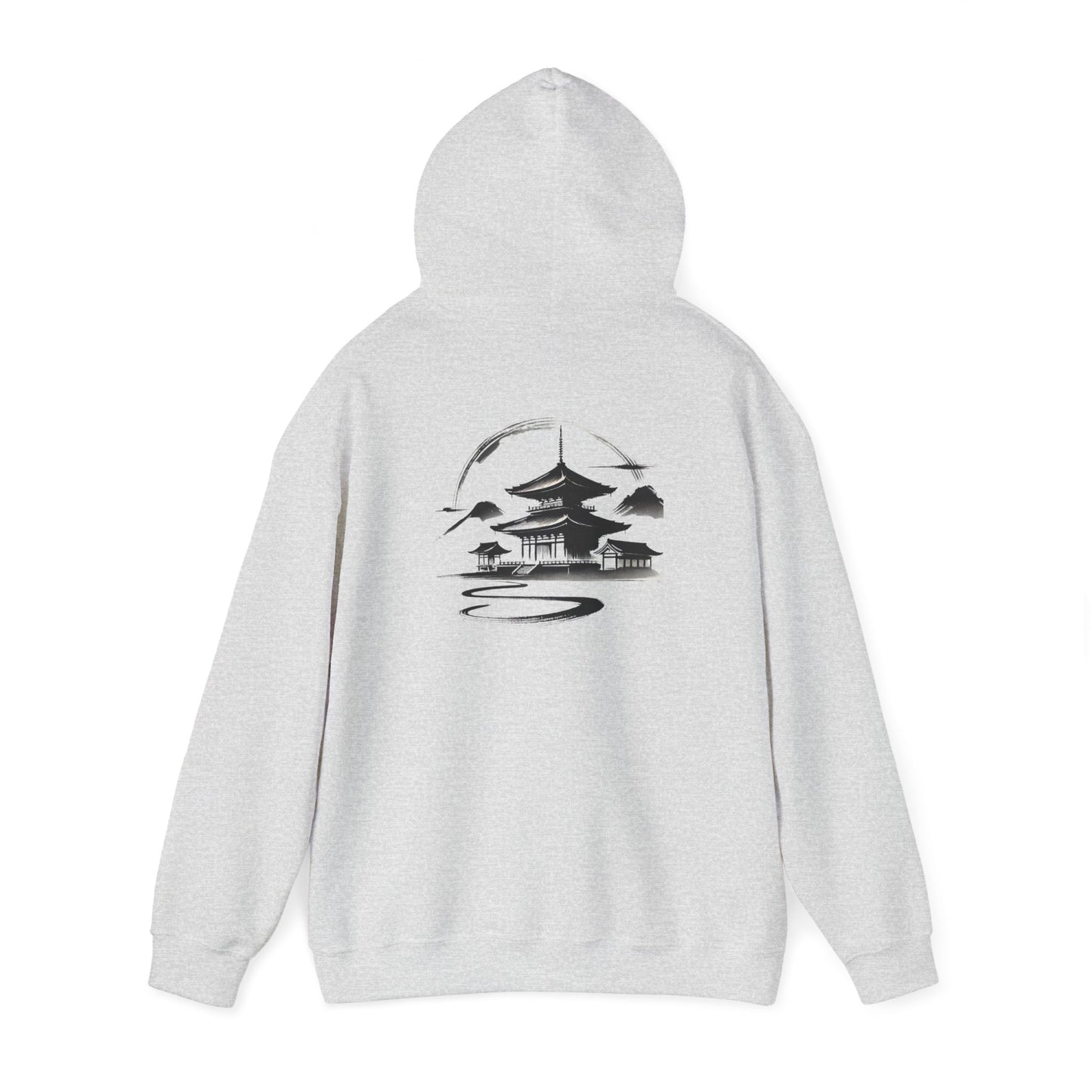 Pagoda back Unisex Heavy Blend™ Hooded Sweatshirt