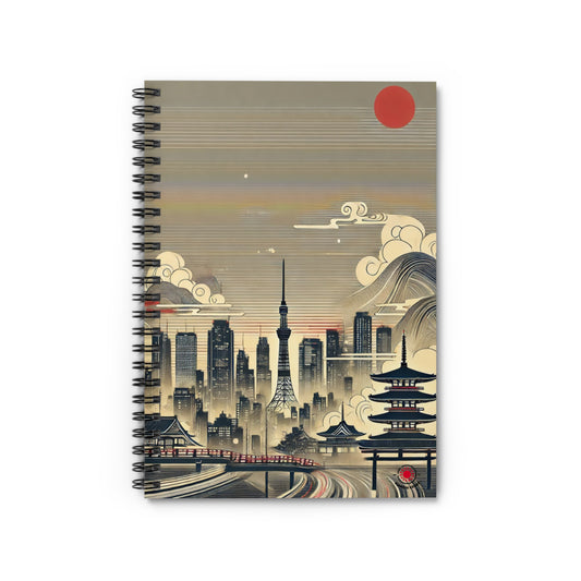 Tokyo Spiral Notebook - Ruled Line