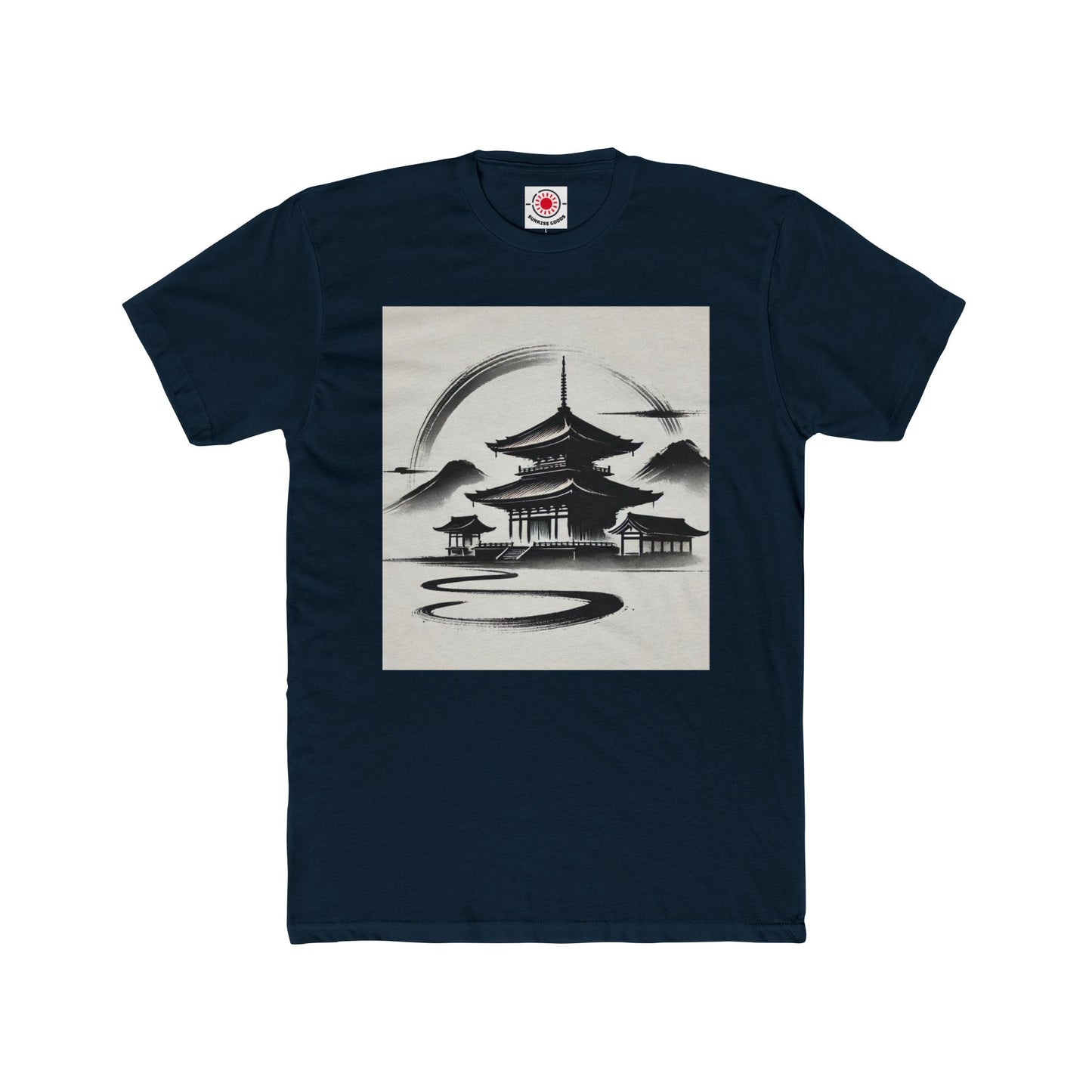 Pagoda Unisex Cotton Crew Tee